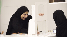 Face-o-mat Tobias Gutmann & Face-o-mat Atelier, 2024, Ithra Museum, Dhahran, Saudi Arabia Tobias Gutmann - Face-o-mat / Sai Bot