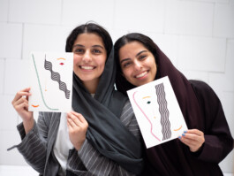 Face-o-mat portrait - Tobias Gutmann, 2024, ink on paper, 22x16 cm, Ithra Center, Dhahran, Saudi Arabia Tobias Gutmann - Face-o-mat / Sai Bot