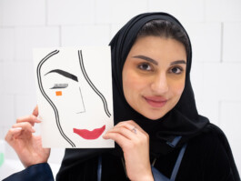 Face-o-mat portrait - Tobias Gutmann, 2024, ink on paper, 22x16 cm, Ithra Center, Dhahran, Saudi Arabia Tobias Gutmann - Face-o-mat / Sai Bot