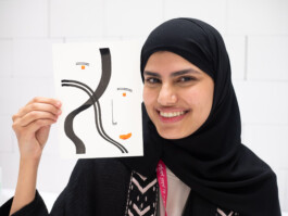 Face-o-mat portrait - Tobias Gutmann, 2024, ink on paper, 22x16 cm, Ithra Center, Dhahran, Saudi Arabia Tobias Gutmann - Face-o-mat / Sai Bot