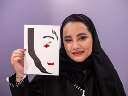 Face-o-mat Portrait by Tobias Gutmann, Misk At Institute, Riyadh Tobias Gutmann - Face-o-mat / Sai Bot