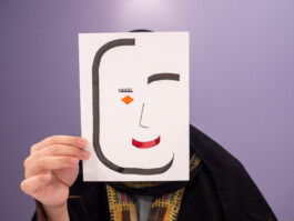 Face-o-mat Portrait by Tobias Gutmann, Misk At Institute, Riyadh Tobias Gutmann - Face-o-mat / Sai Bot