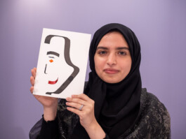 Face-o-mat Portrait by Tobias Gutmann, Misk At Institute, Riyadh Tobias Gutmann - Face-o-mat / Sai Bot