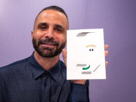 Face-o-mat Portrait by Tobias Gutmann, Misk At Institute, Riyadh Tobias Gutmann - Face-o-mat / Sai Bot